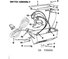Craftsman 11324250 switch assembly diagram