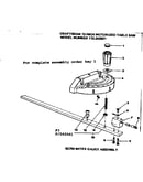 Miter gauge asm