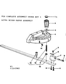 Miter gauge assembly
