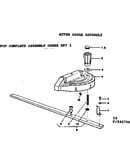 Miter gauge assembly