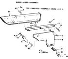 Craftsman 113242720 blade guard assembly diagram