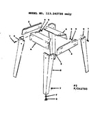 Leg set