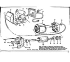 Craftsman 113242700 motor and control box asm diagram