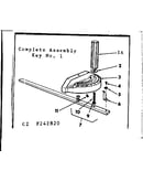 Miter gauge asm