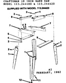 Leg set f/113.244420
