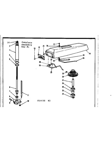 Spindle assembly and guard