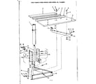 Craftsman 11329341 rip fence and base assembly diagram