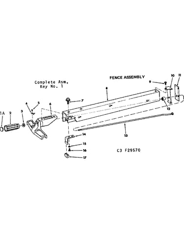 Fence assembly