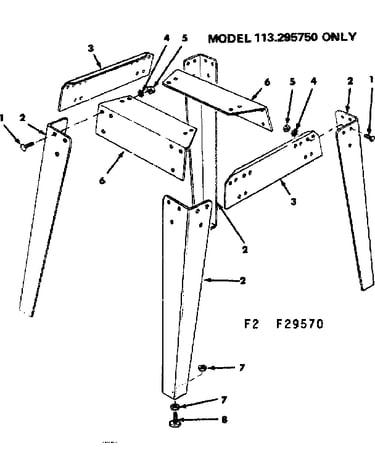 Leg set