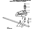 Craftsman 113295701 miter guage assembly diagram