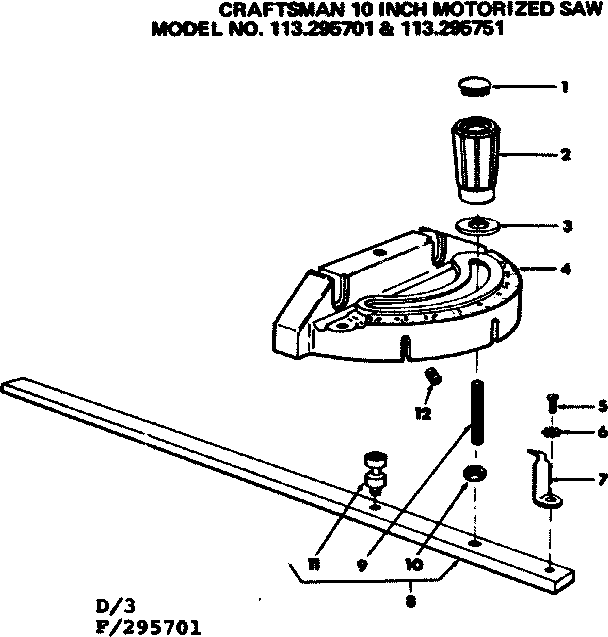 MITER GUAGE ASSEMBLY