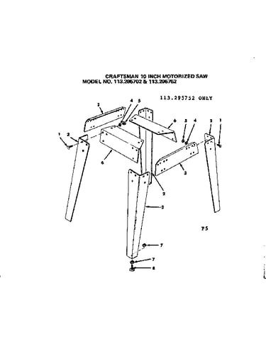 Leg set