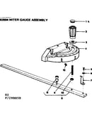Miter gauge assembly