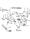 4-1/8 in. jointer-planer/switch assembly