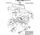 Craftsman 113298220 8 in. jointer-planer retro fit kit/jointer planer assembly diagram