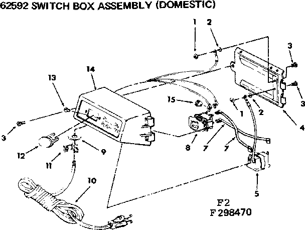 SWITCH BOX ASSEMBLY-DOMESTIC