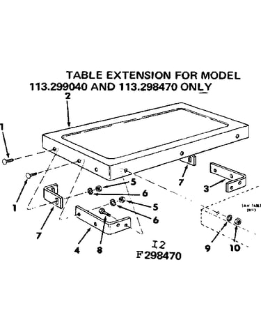 Table extension