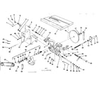 Craftsman 113299120 motor base assembly diagram