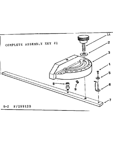 Miter gauge assembly