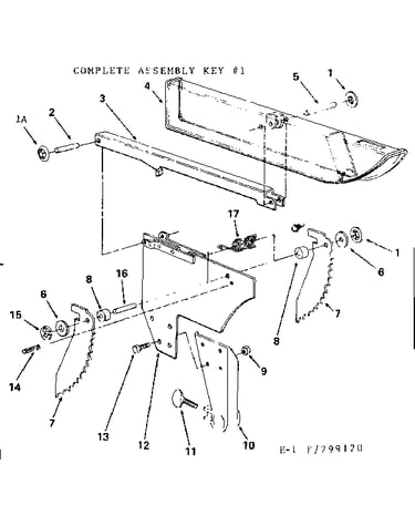 Saw guard assembly