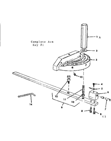 Miter gauge assembly