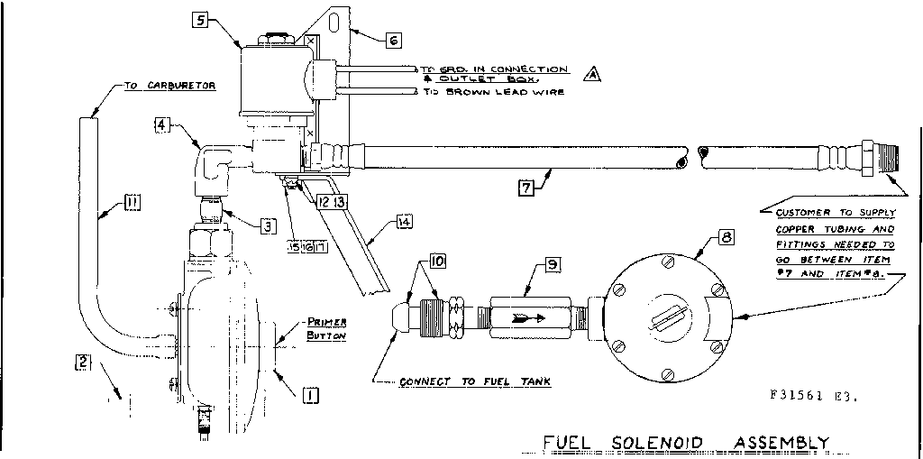 FUEL SOLENOID ASSEMBLY