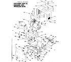 Craftsman 580320032 housing and mounting base diagram