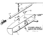 Craftsman 580320041 handle and support diagram