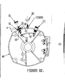 Rear bearing carrier asm w/battery charging terminals