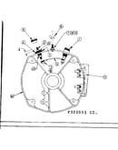 Rear bearing carrier asm w/battery charging terminals