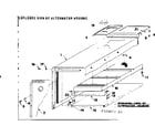 Craftsman 58055081 alternator housing diagram