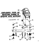Reactor assembly & engine mounting support