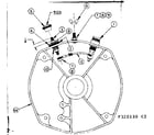 Craftsman 580320130 rear bearing carrier assembly diagram