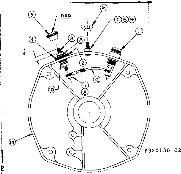 Rear bearing carrier assembly