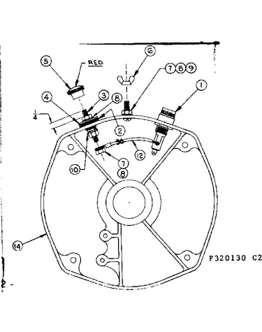 Rear bearing carrier assembly