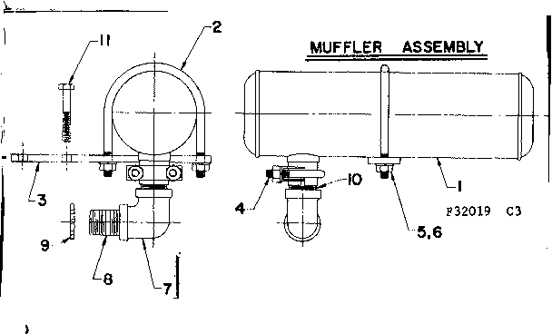 Muffler assembly