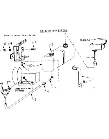 Oil shut-off system
