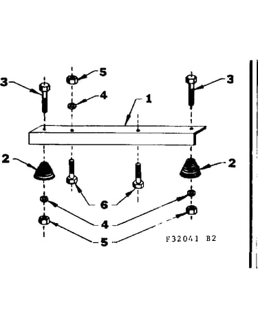 Engine mounting support
