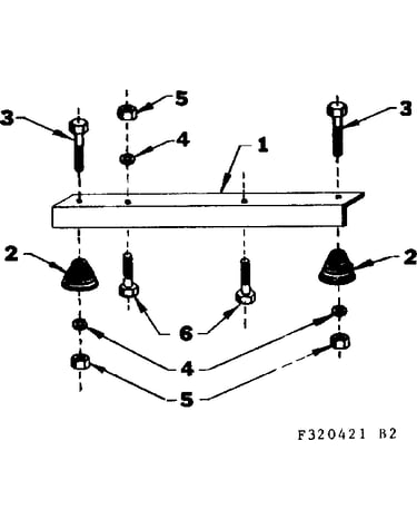 Engine mounting support