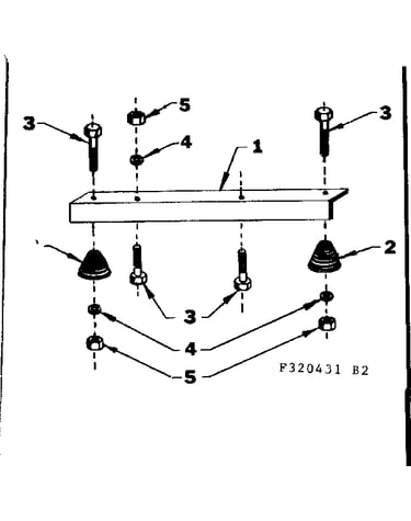 Engine mounting support