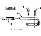 Craftsman 580320440 handle diagram