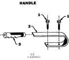 Craftsman 580320461 handle diagram