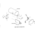 Craftsman 580320580 sheet metal & regulator diagram