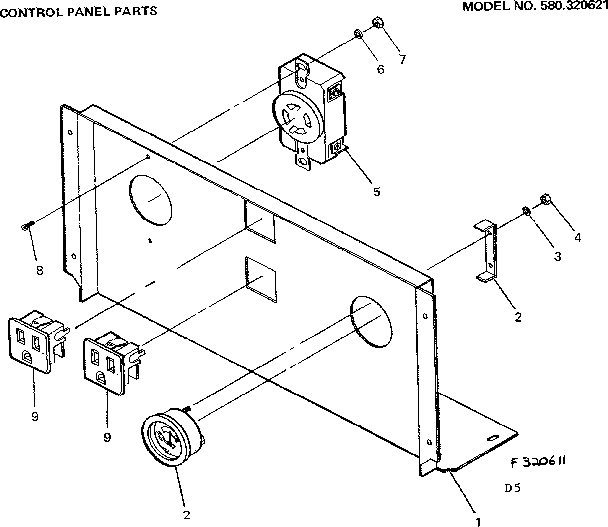 Control panel parts