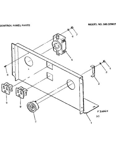 Control panel parts