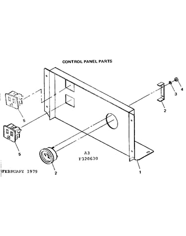 Control panel parts