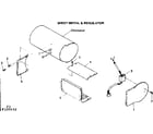 Craftsman 580320642 sheet metal & regulator diagram