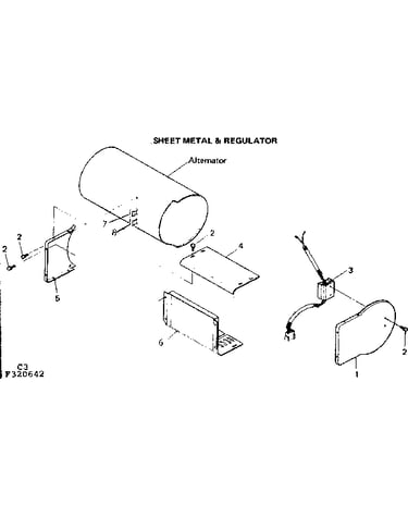 Sheet metal & regulator