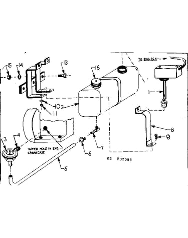 Low oil shut-off system