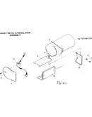 Sheet metal & regulator assembly